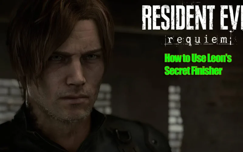 طريقة تفعيل ضربة ليون القاضية والسرية في لعبة Resident Evil Requiem لإنهاء المواجهات